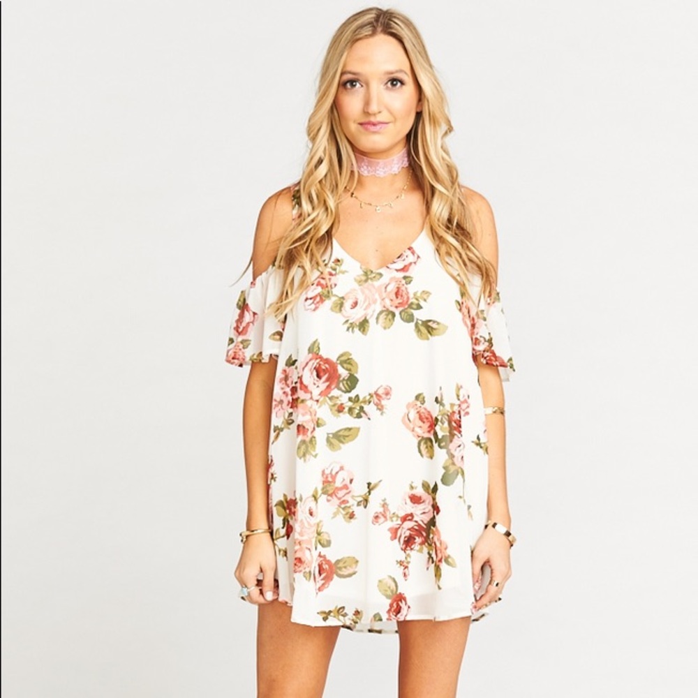 NWOT Show Me Your Mumu Birdie Ruffle Dress